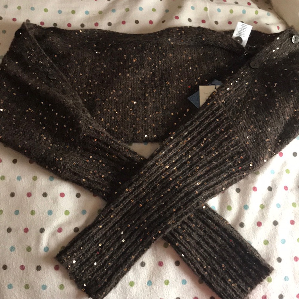 Brown scarf /shrug